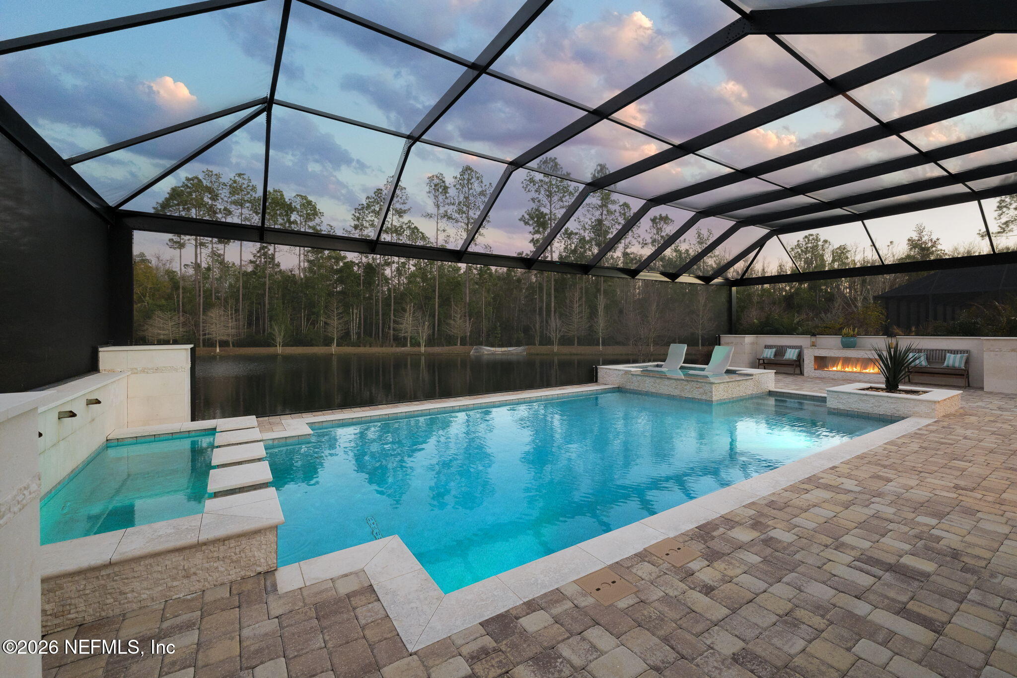 27 Honey Blossom Road St. Johns, FL 32259 - Photo 2 of 111 Pool at Twilight