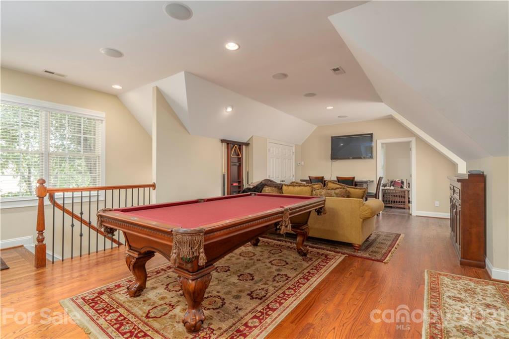 6607 Fox Ridge Circle Davidson, NC 28036 - Photo 33 of 48 a room with furniture pool table and windows