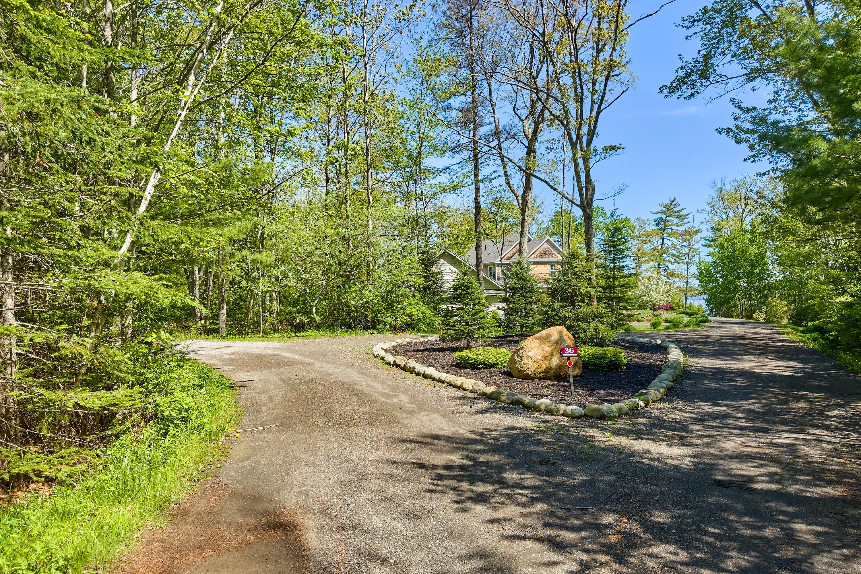 36 Snowdeal Road South Thomaston, ME 04858 - Photo 86 of 87 cul de sac entrance