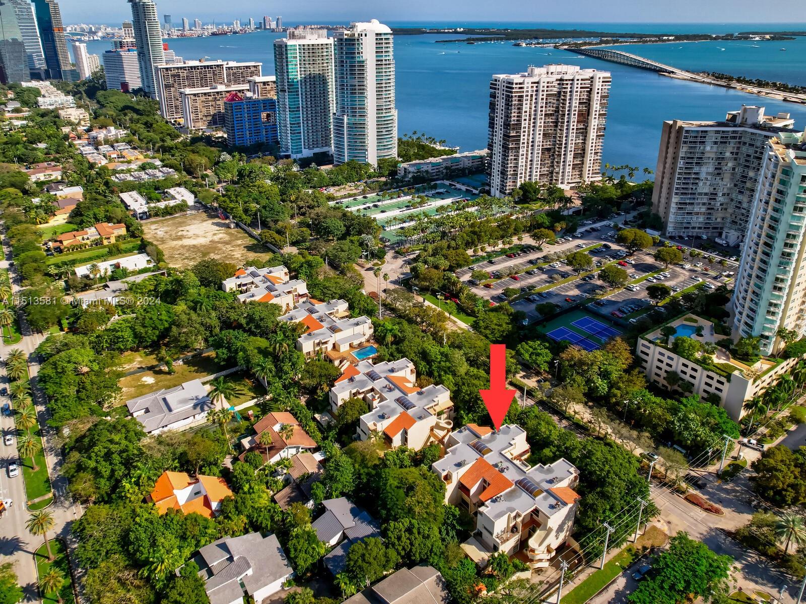 2430 Brickell Avenue, Unit 105A Miami, FL 33129 - Photo 1 of 27 a city view