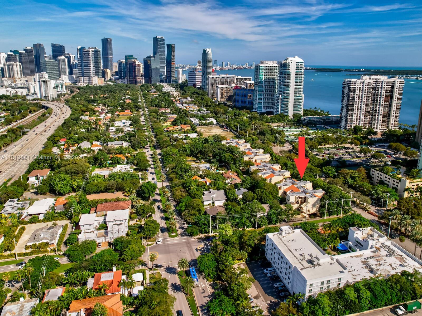 2430 Brickell Avenue, Unit 105A Miami, FL 33129 - Photo 2 of 27 a city view with tall buildings