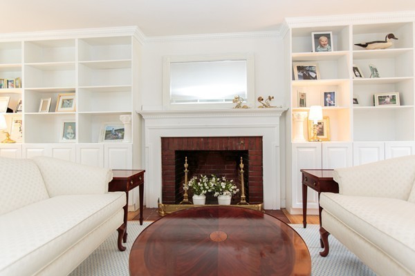 6 Bay State Road Wellesley, MA 02481 - Photo 13 of 18 a bedroom with a bed and a fireplace