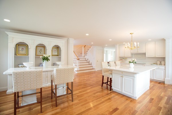 6 Bay State Road Wellesley, MA 02481 - Photo 4 of 18 a view of a kitchen and dining room