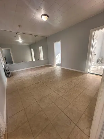 a view of empty room