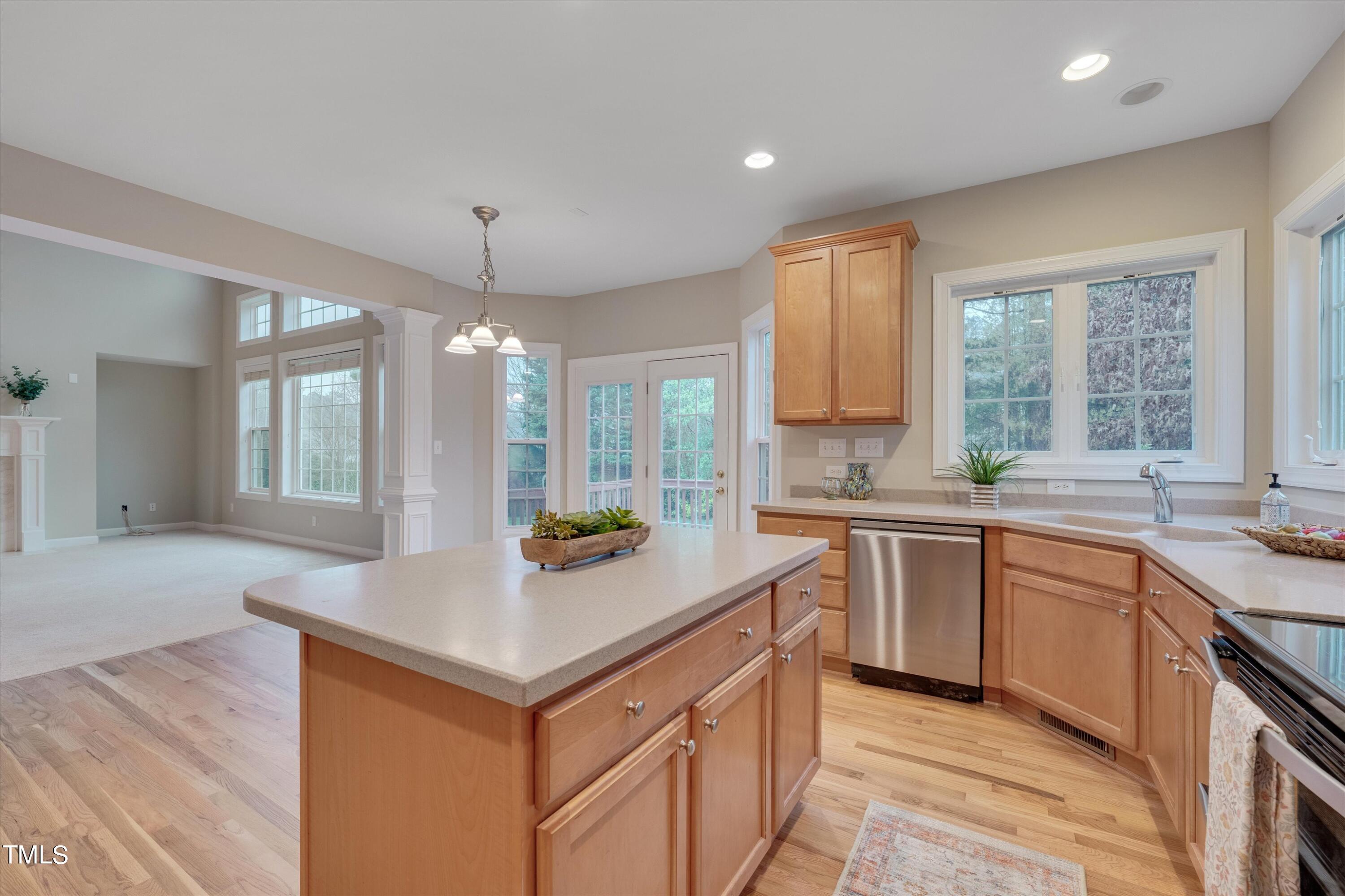 518 Panthers Run Drive Durham, NC 27713 - Photo 16 of 39 a kitchen with a sink stove and cabinets