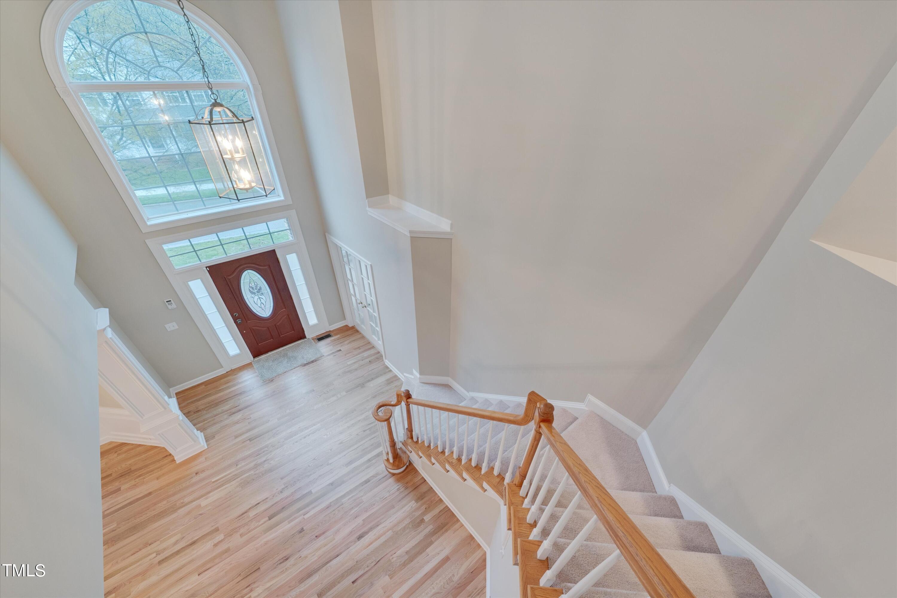 518 Panthers Run Drive Durham, NC 27713 - Photo 24 of 39 a view of an entryway with wooden floor