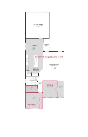 a picture of a bench in a building