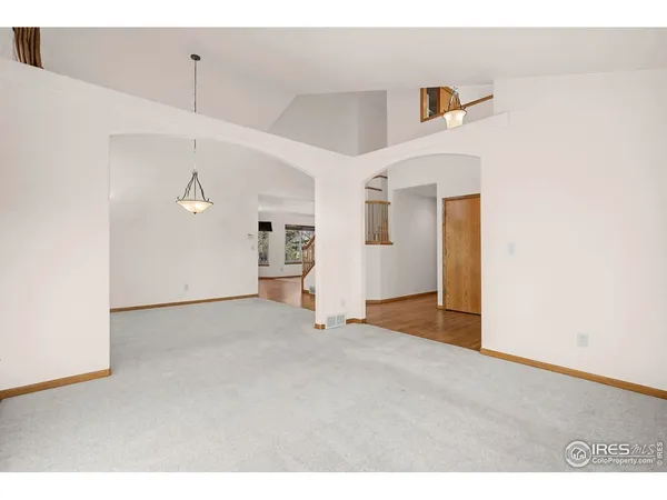 a view of empty room