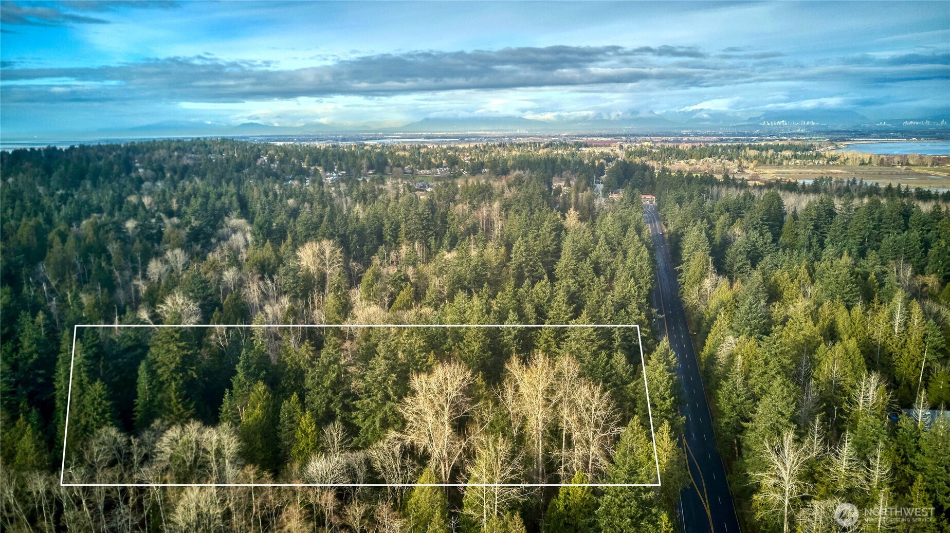 0 Tyee Drive Point Roberts, WA 98281 - Photo 11 of 19 a view of a city and lake