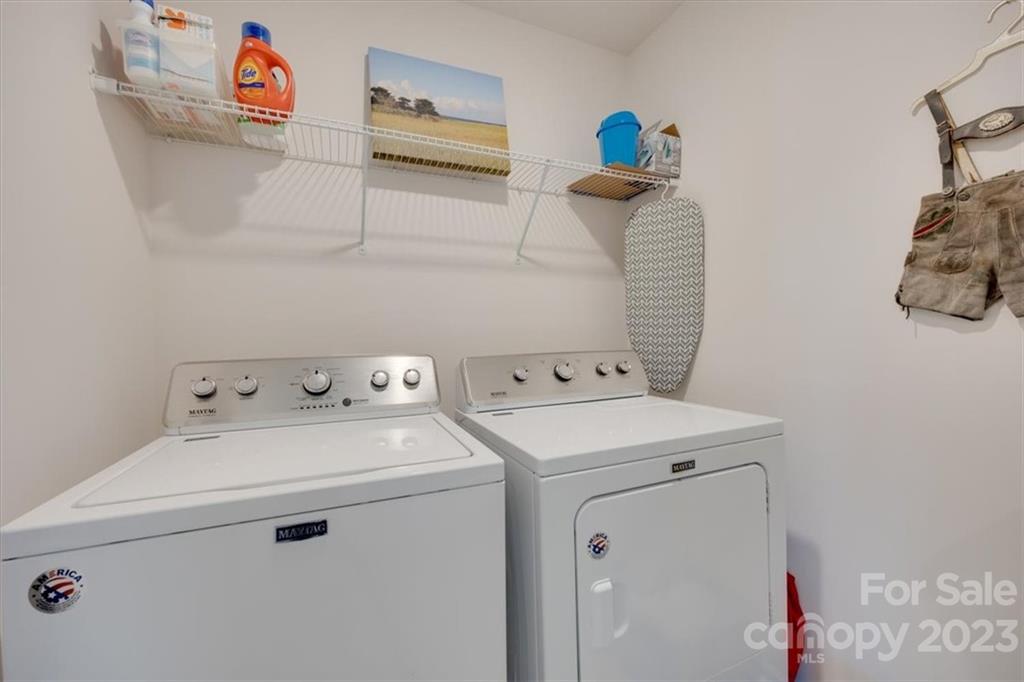 311 Bulrush Rd Lake Lake Wylie, SC 29710 - Photo 22 of 35 a utility room with dryer and washer