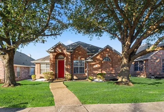 front view of house with a yard