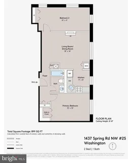 $385,000 | 1437 Spring Road Northwest, Unit 25, Washington, DC 20010