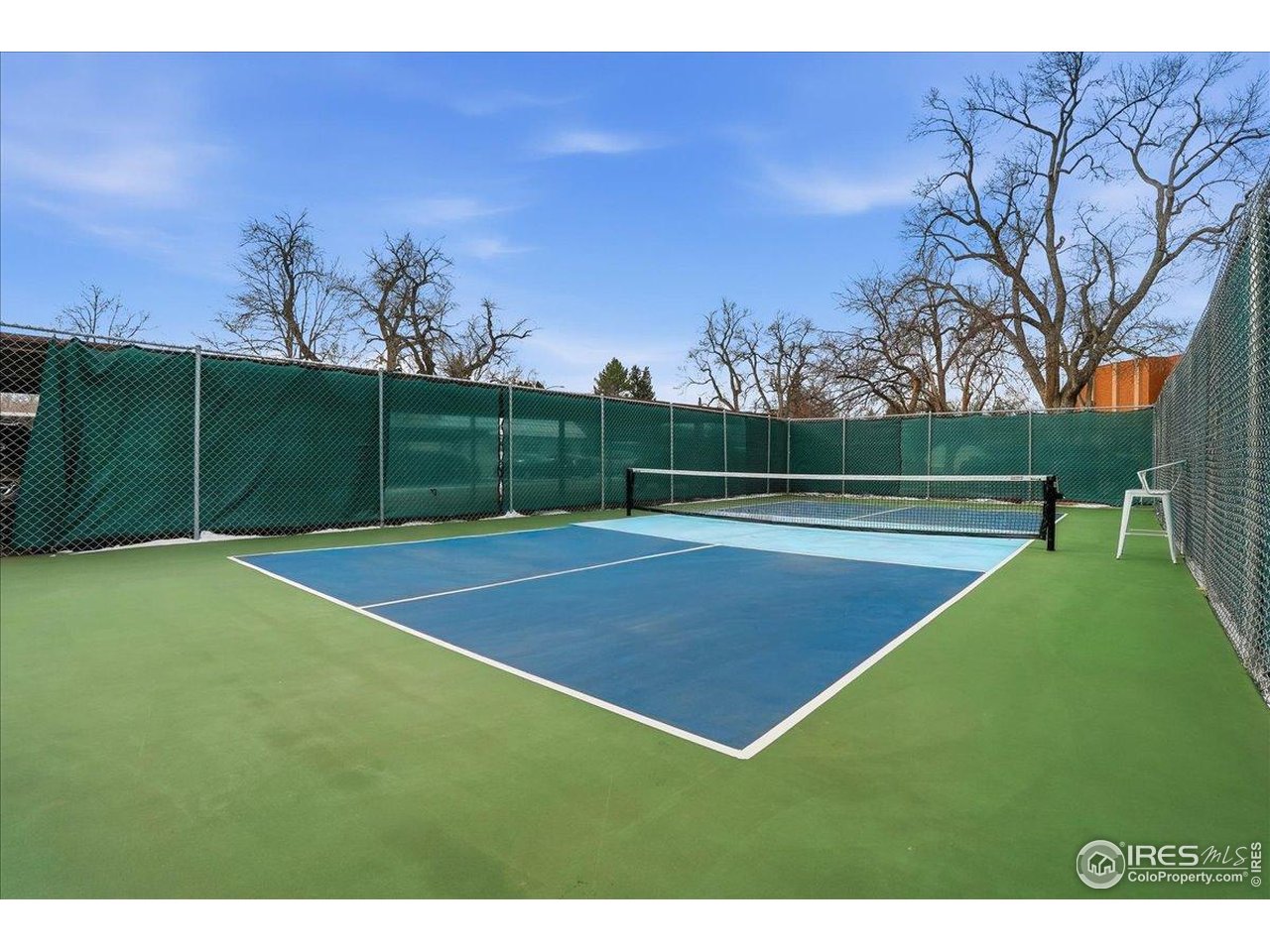 415 South Howes Street, Unit N206 Fort Collins, CO 80521 - Photo 47 of 48 a view of a tennis court