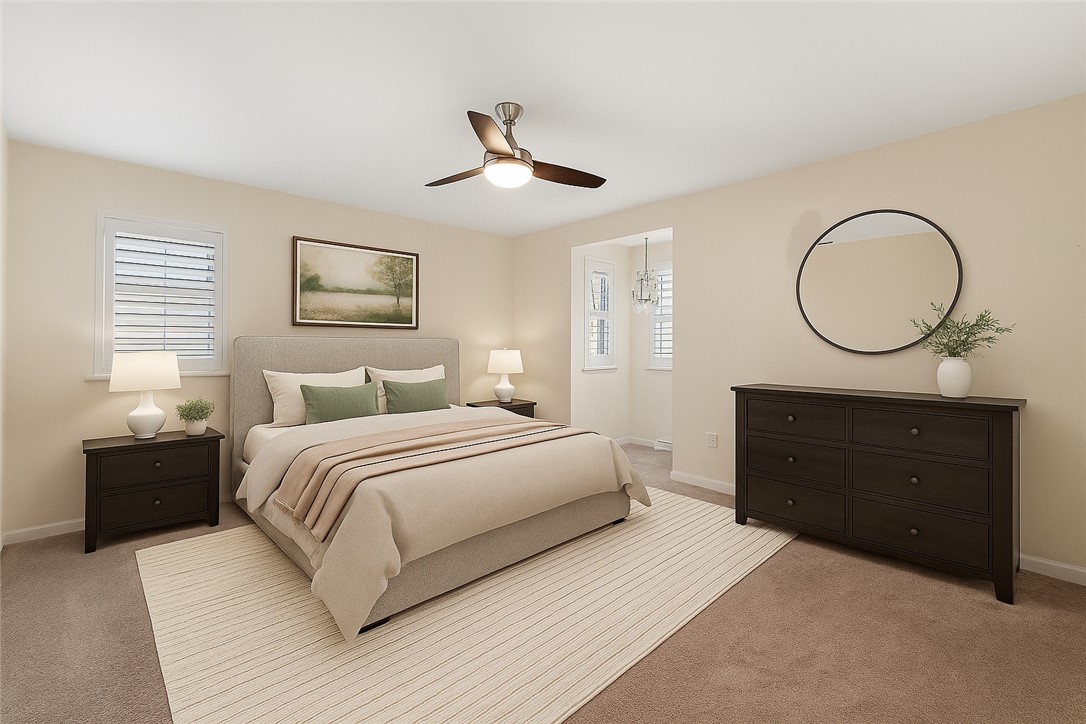 1402 Leeward Road Anderson, SC 29625 - Photo 15 of 50 Primary Bedroom Virtually Staged for Inspiration