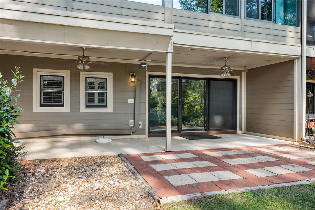 1402 Leeward Road Anderson, SC 29625 - Photo 39 of 50 Outdoor Patio on Back Side of the Townhome