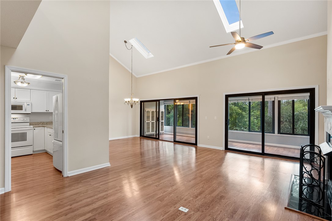 1402 Leeward Road Anderson, SC 29625 - Photo 6 of 50 Foyer view into Living Room, Dining Room and Kitchen