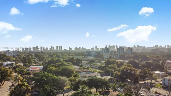 an aerial view of city