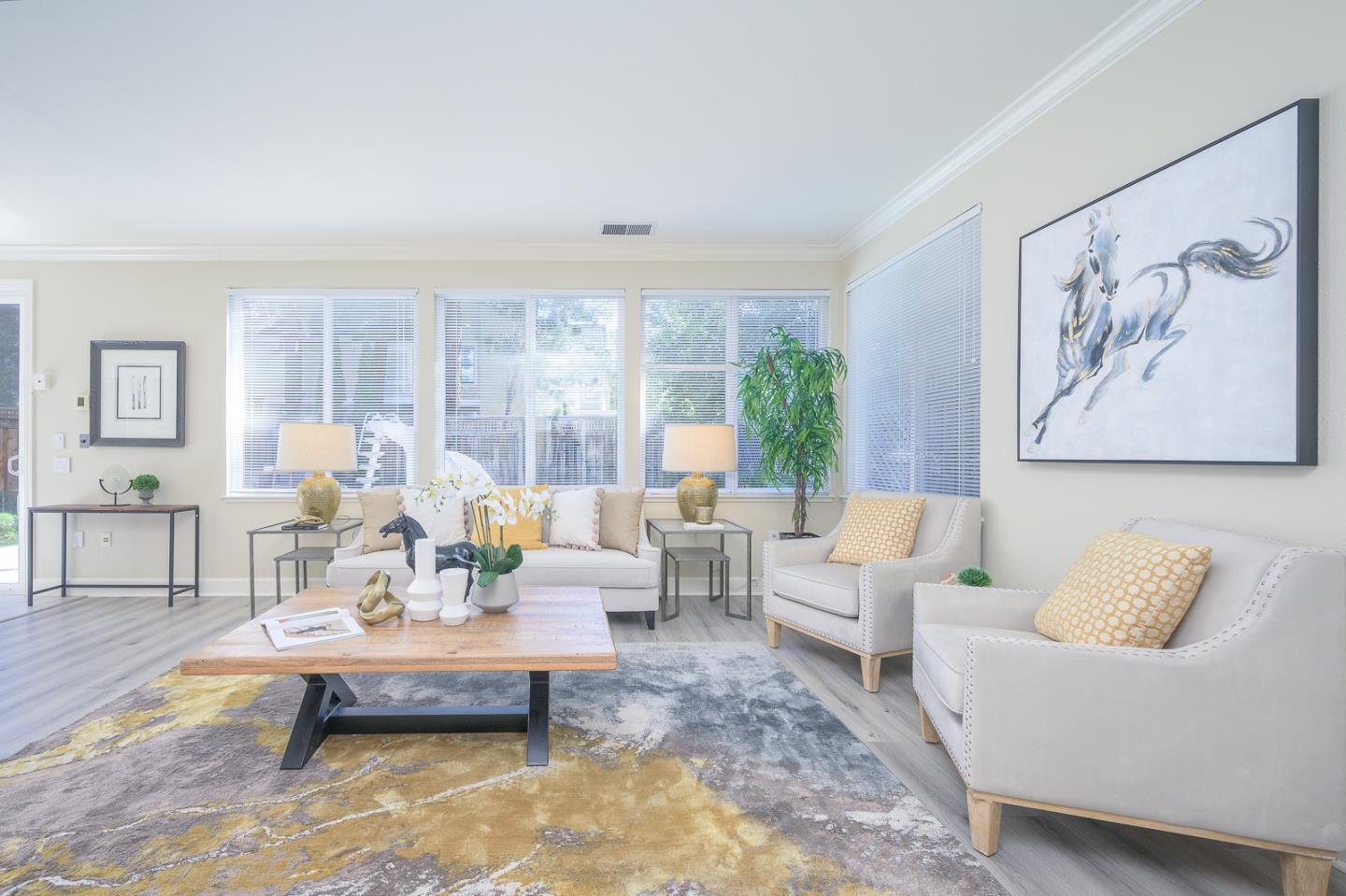 1791 Woodhaven Place Mountain View, CA 94041 - Photo 12 of 26 a living room with furniture and a large window