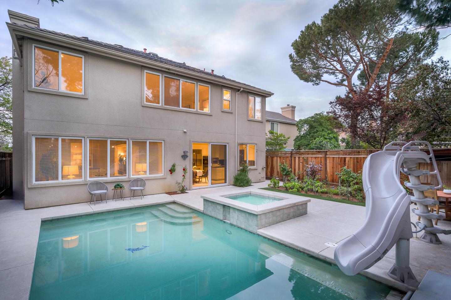 1791 Woodhaven Place Mountain View, CA 94041 - Photo 26 of 26 a view of a house with swimming pool and sitting area