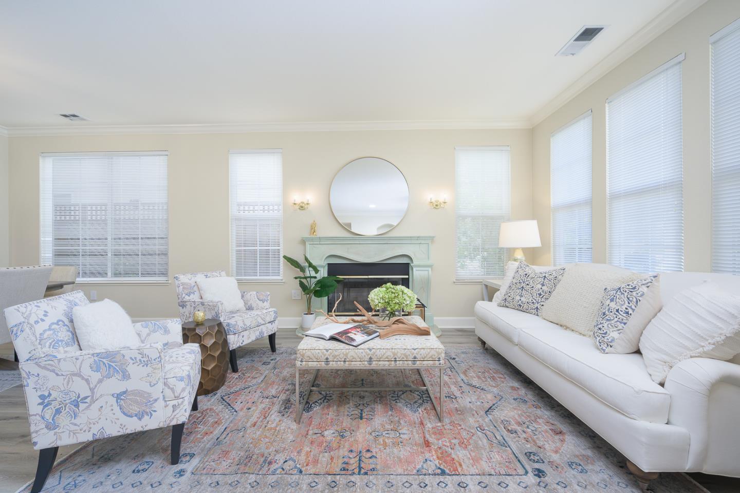 1791 Woodhaven Place Mountain View, CA 94041 - Photo 5 of 26 a living room with furniture and a wooden floor