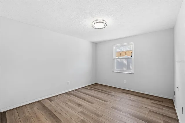 wooden floor in an empty room