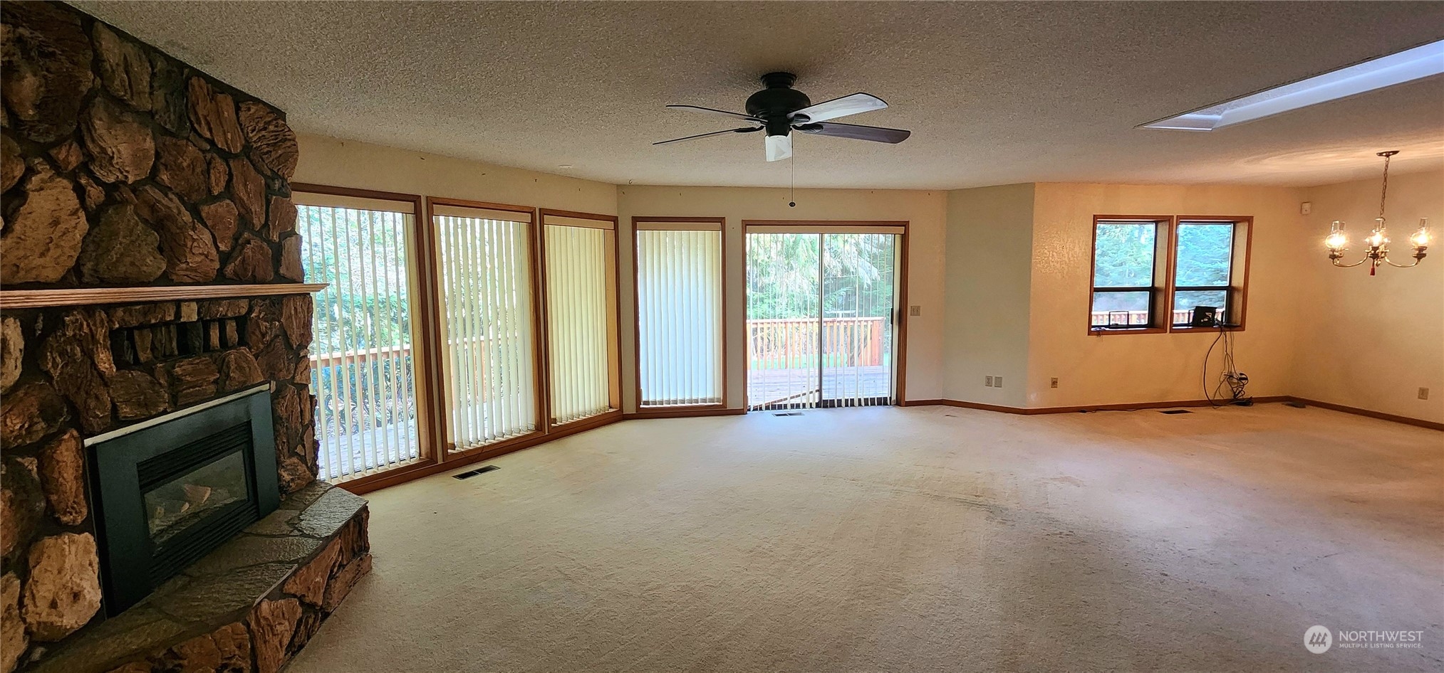 1230 Devries Road Oak Harbor, WA 98277 - Photo 13 of 39 a view of an empty room with a window
