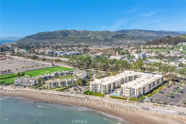 a view of city and mountain