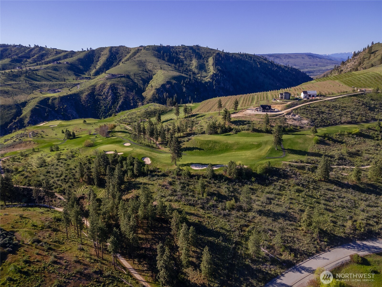 322 Paintbrush Road Chelan, WA 98816 - Photo 18 of 26 a view of a backyard with plants