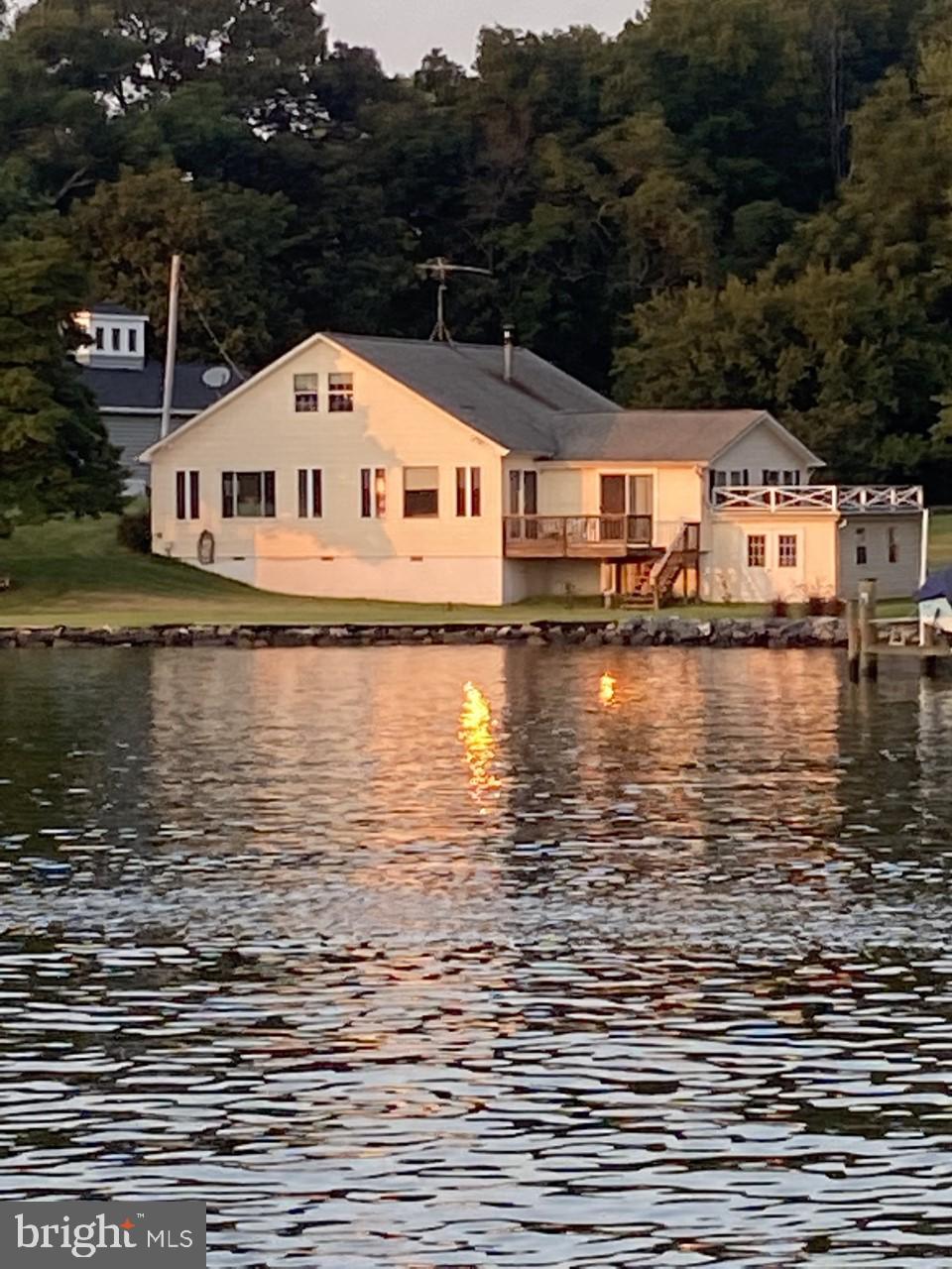 24496 Half Pone Point Road Hollywood, MD 20636 - Photo 35 of 53 Sunset on the water