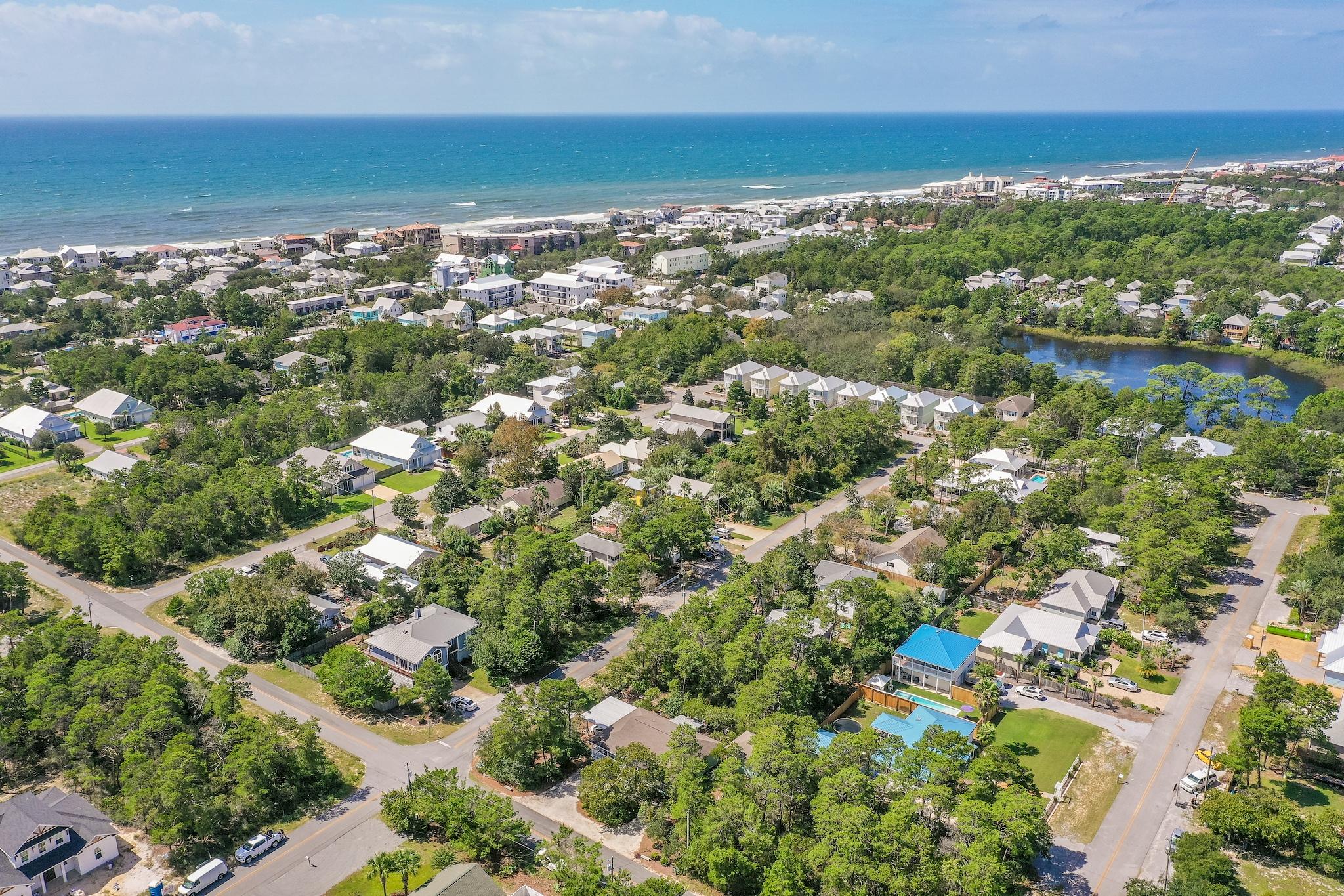 Lot 10 Bramble Street Santa Rosa Beach, FL 32459 - Photo 2 of 8 a view of city and ocean