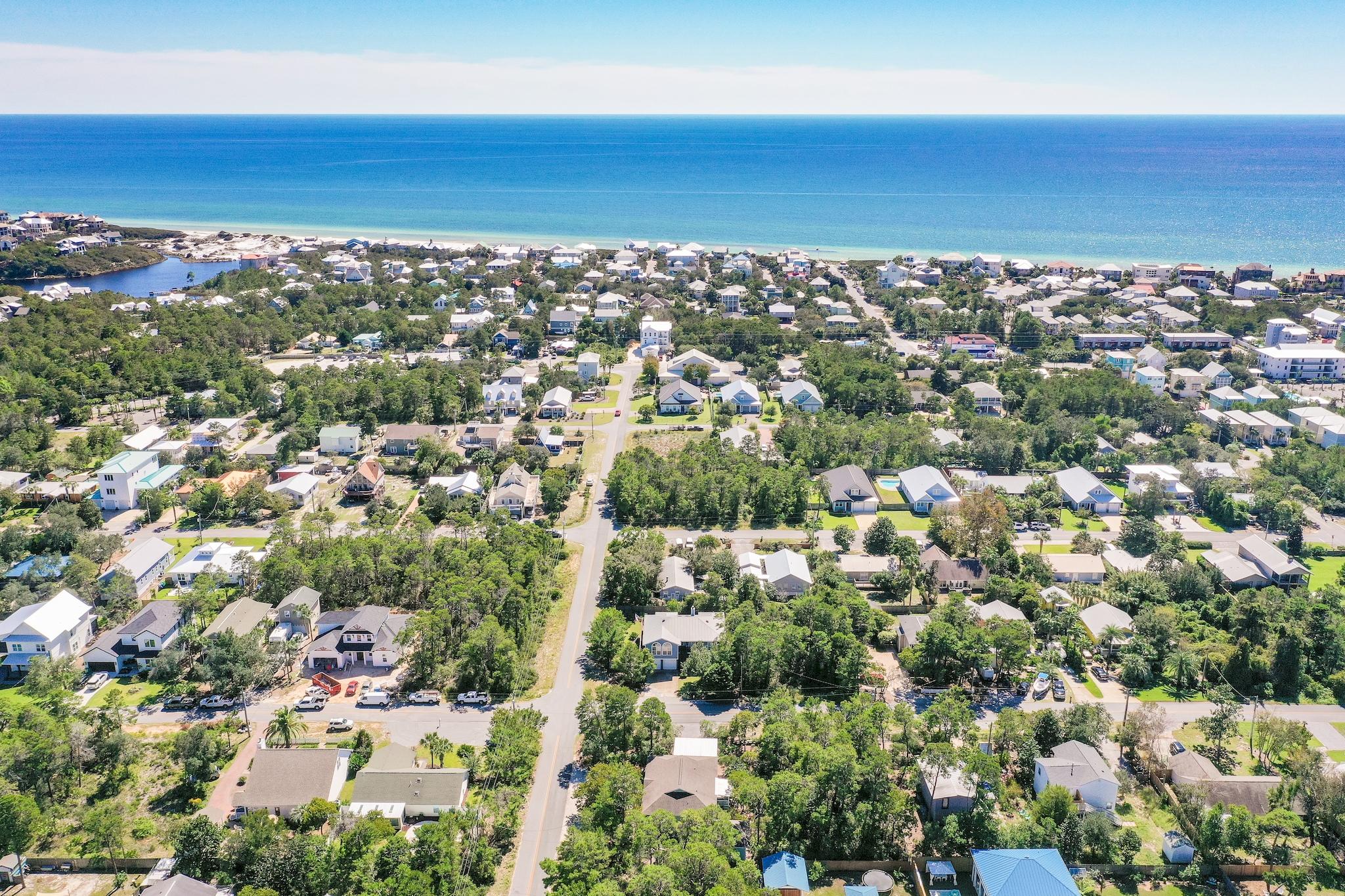 Lot 10 Bramble Street Santa Rosa Beach, FL 32459 - Photo 5 of 8 an aerial view of a city
