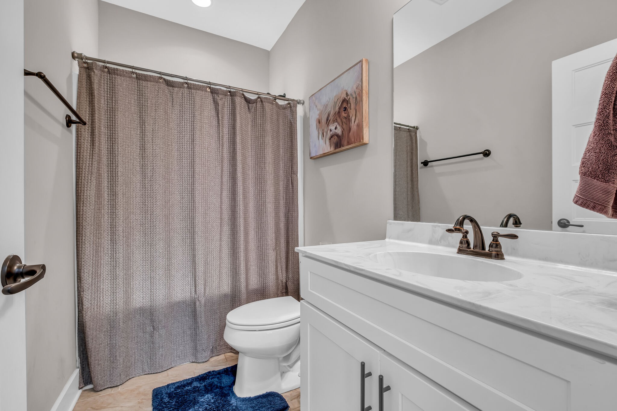 1399 Hamilton Chambers Road Lebanon, TN 37087 - Photo 21 of 40 a bathroom with a sink a toilet and shower