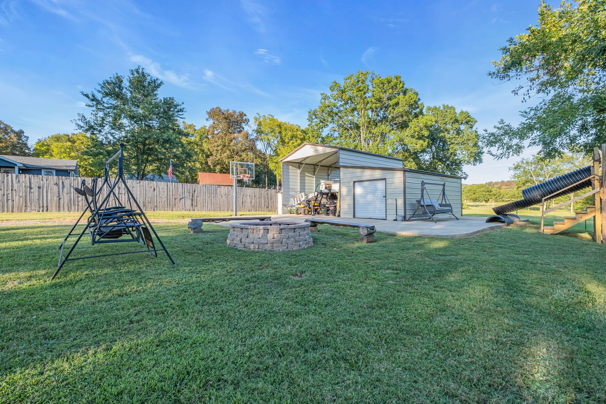 1399 Hamilton Chambers Road Lebanon, TN 37087 - Photo 36 of 40 a view of a house with a backyard
