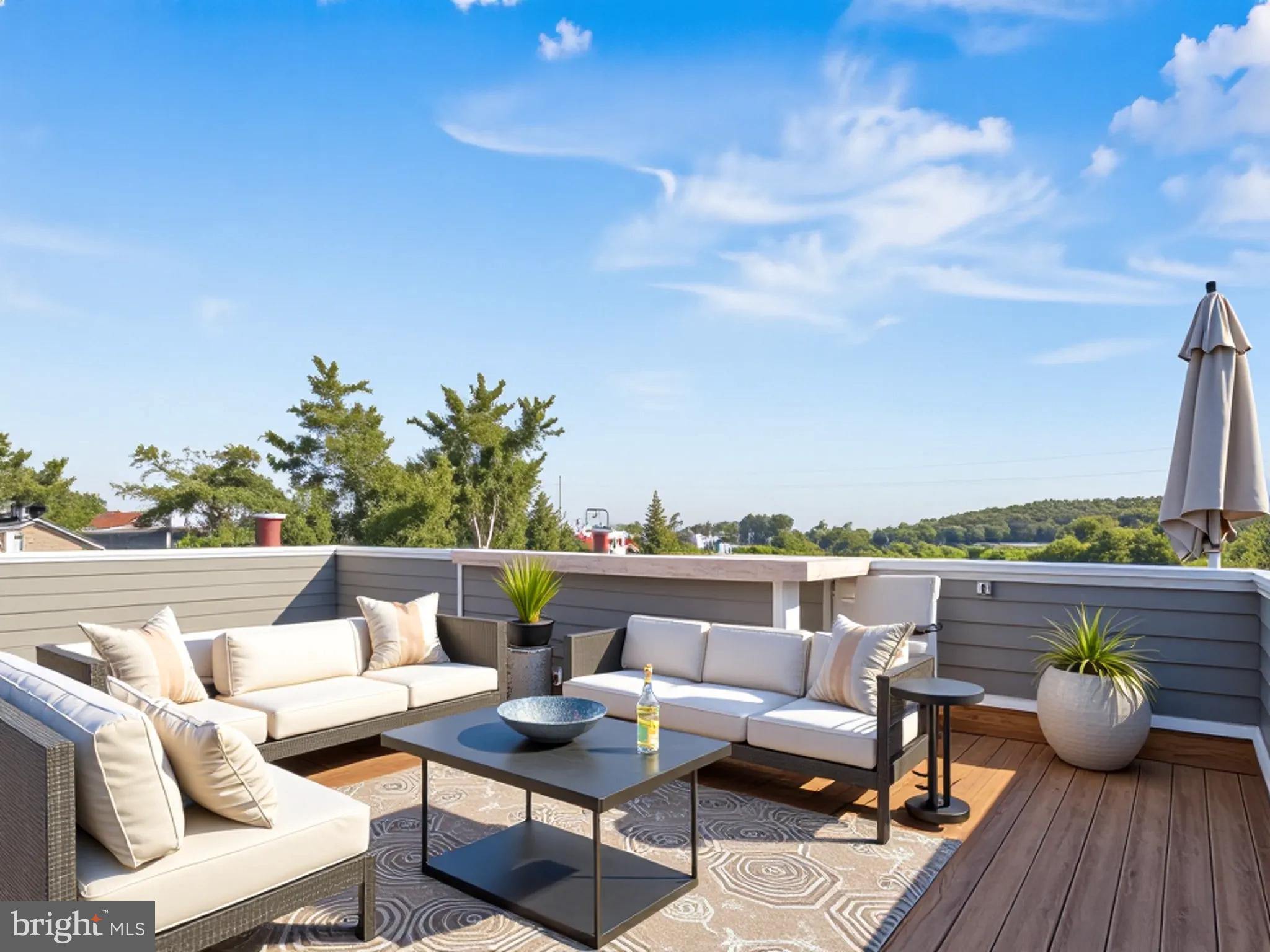 1267 Penn Street Northeast, Unit B Washington, DC 20002 - Photo 16 of 20 a outdoor living room with furniture