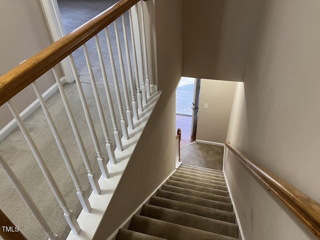 4429 Log Cabin Drive Raleigh, NC 27616 - Photo 15 of 27 4429 Log Cabin_Stairs to Second Floor