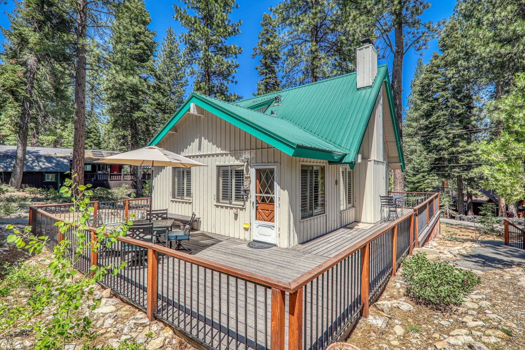 5775 Victoria Drive Carnelian Bay, CA 96140 - Photo 2 of 28 a view of house with wooden deck and furniture