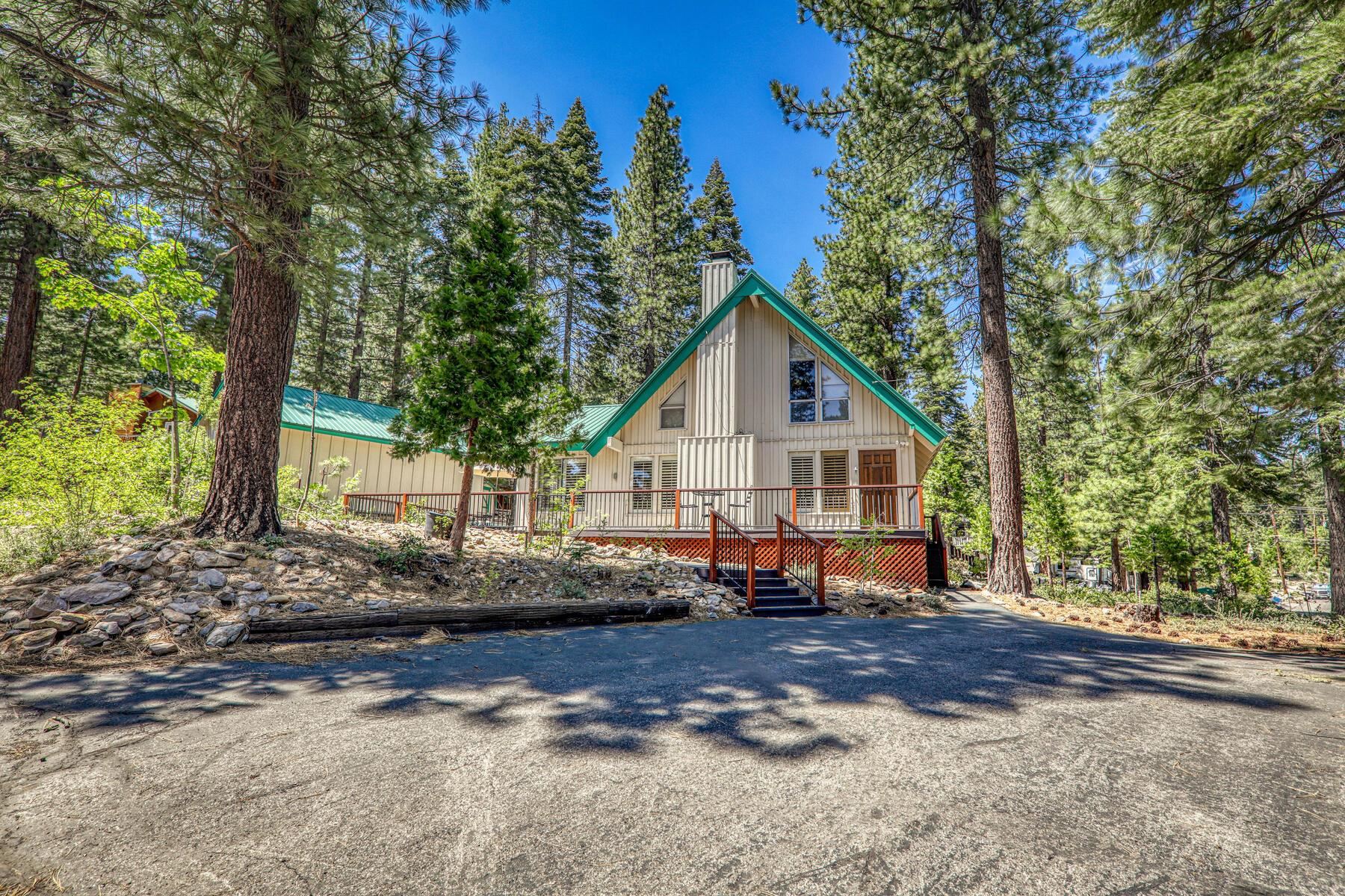 5775 Victoria Drive Carnelian Bay, CA 96140 - Photo 27 of 28 front view of a house with a yard