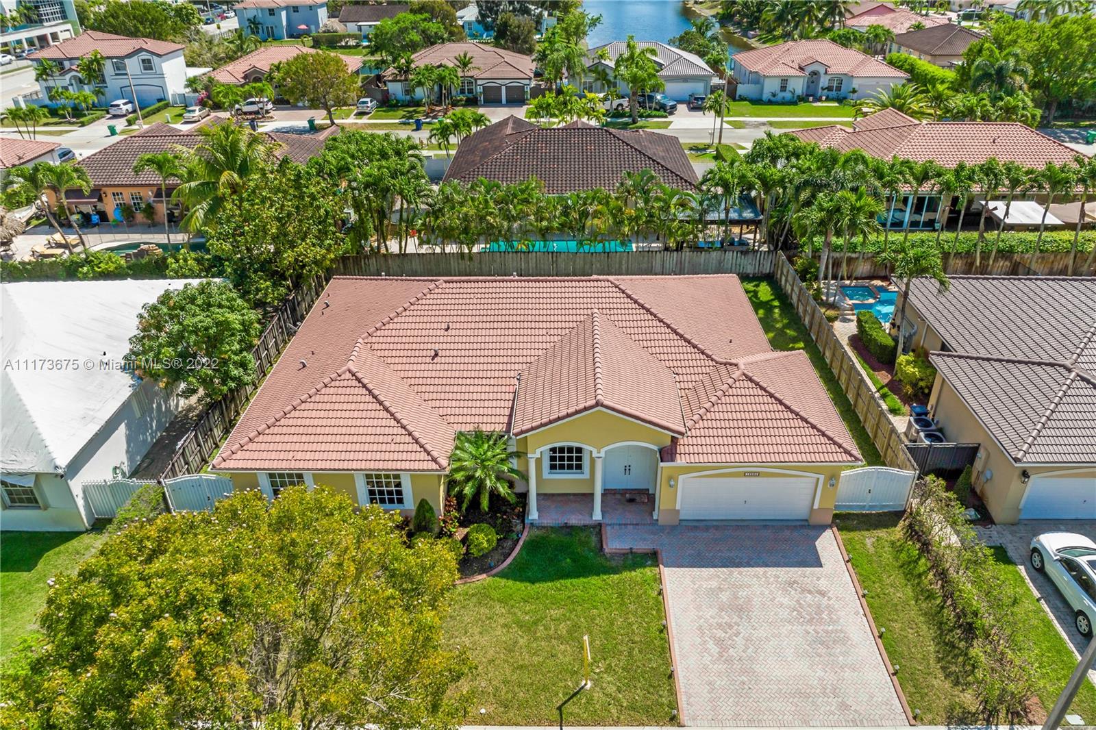 16234 Southwest 48th Terrace Miami, FL 33185 - Photo 43 of 45 an aerial view of a house