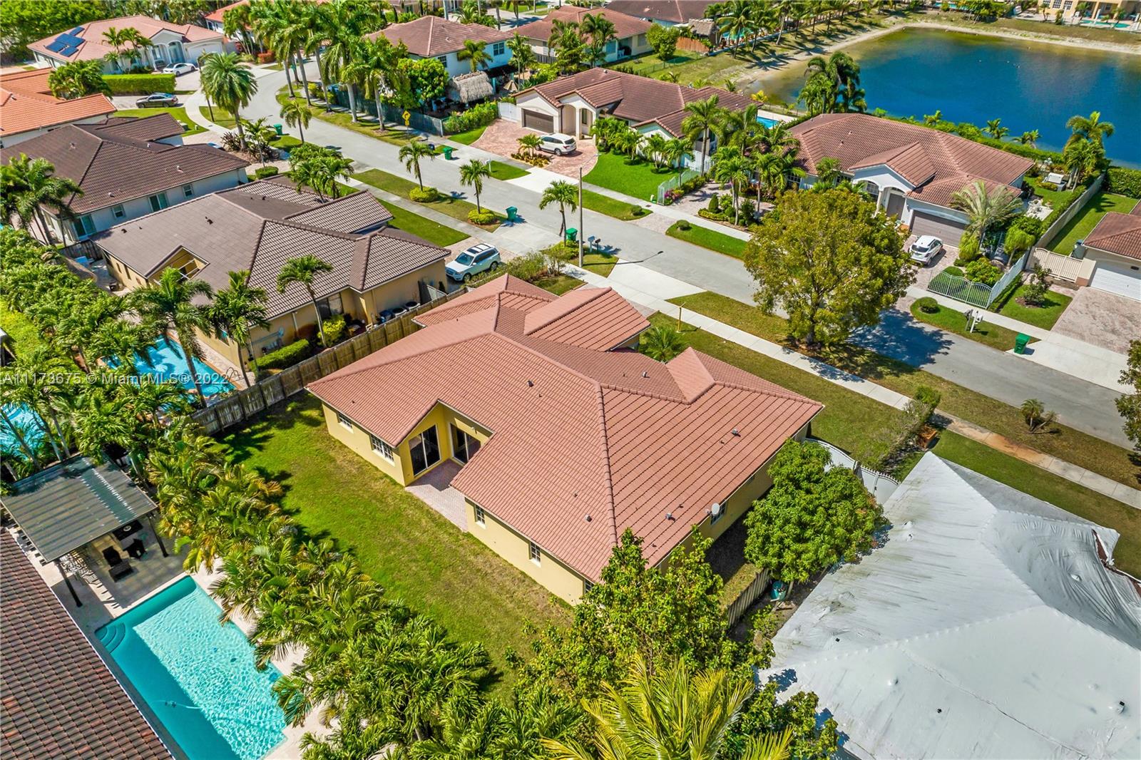16234 Southwest 48th Terrace Miami, FL 33185 - Photo 45 of 45 an aerial view of a house