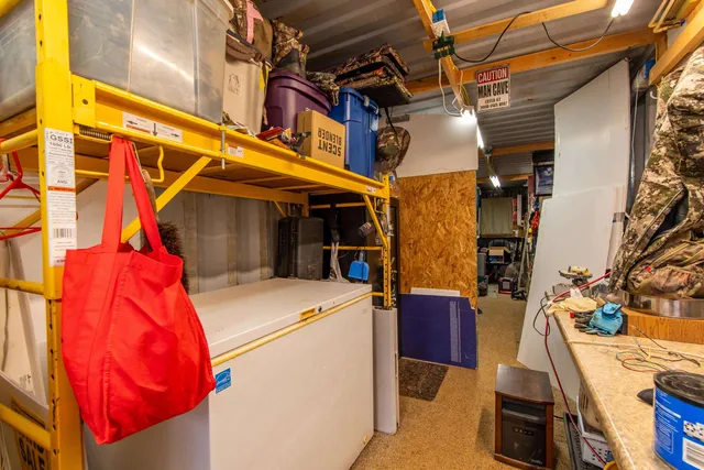 a view of walk in closet