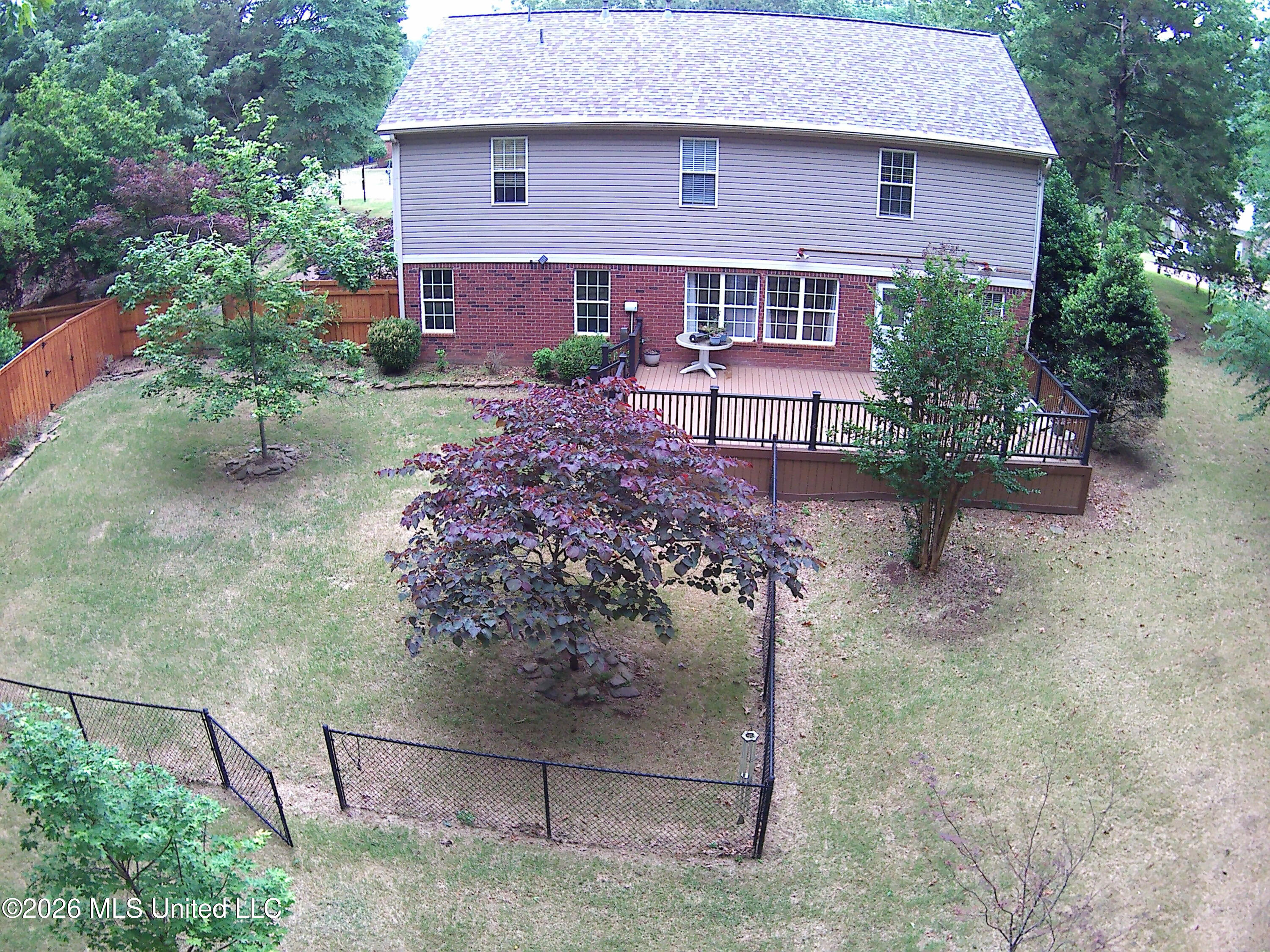 7684 Rigmoore Point North Olive Branch, MS 38654 - Photo 15 of 58 Partially fenced in back yard