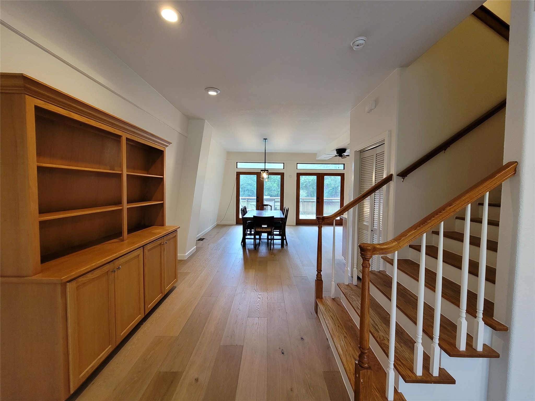 281 Earl Callahan Road, Unit A Cedar Creek, TX 78612 - Photo 6 of 39 a view of entryway with wooden floor