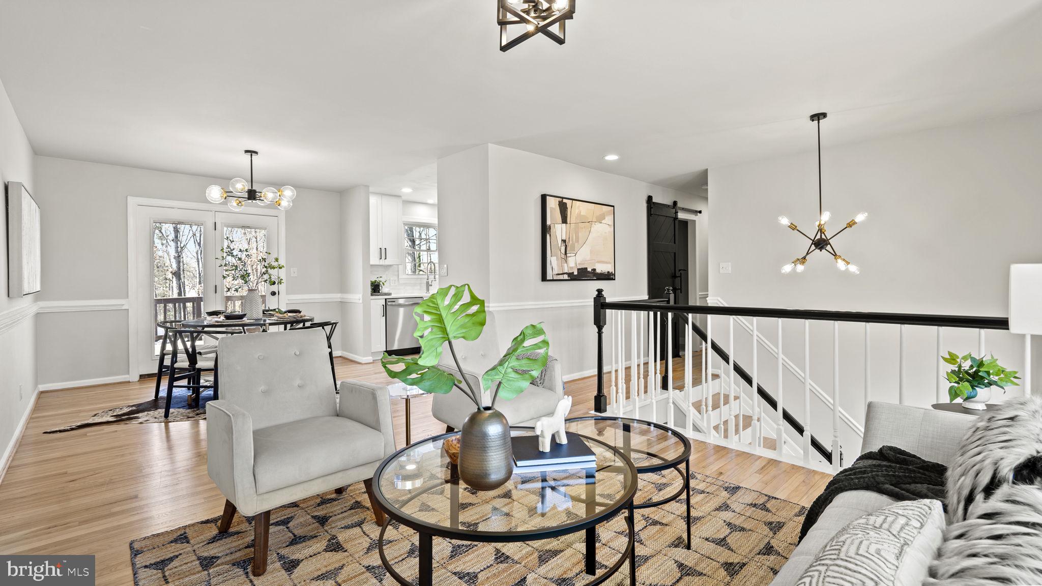 Sunny open floor plan!