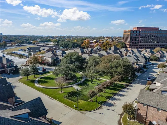 a view of a park with welcome board