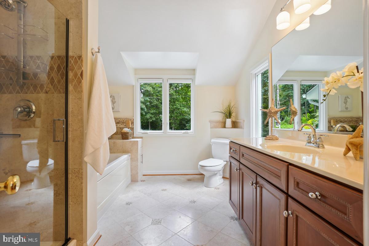 4604 Park Road Alexandria, VA 22312 - Photo 36 of 65 Primary bath with new lighting