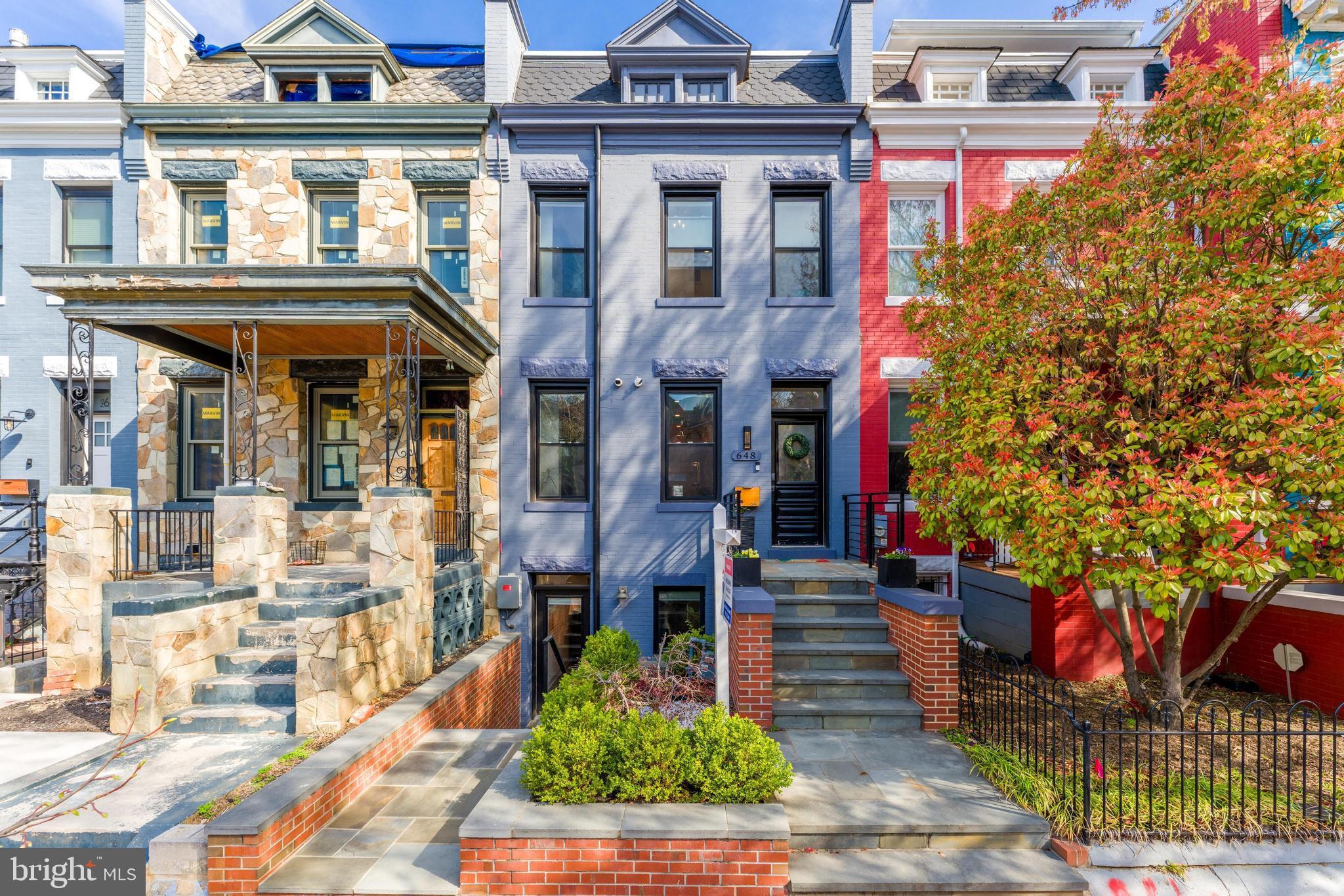 648 F Street Northeast Washington, DC 20002 - Photo 2 of 26 Unique Multi-Generational Rowhome