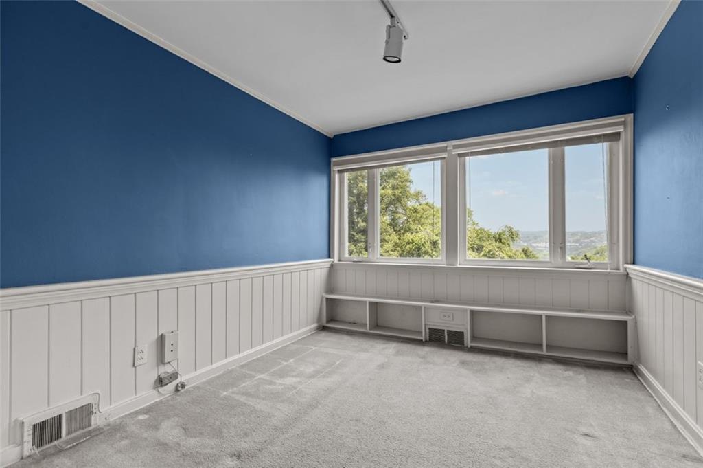 2727 Mt Royal Road Pittsburgh, PA 15217 - Photo 13 of 33 This first floor den means you don't have to use one of the upstairs bedrooms as your office.