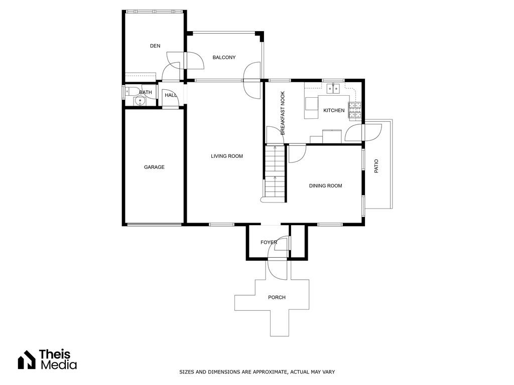 2727 Mt Royal Road Pittsburgh, PA 15217 - Photo 31 of 33 Main Level Floor Plan