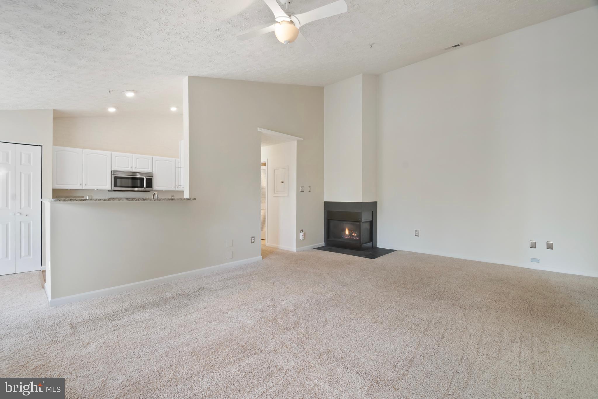 8265 Poplar Mill Road, Unit 8265 Nottingham, MD 21236 - Photo 29 of 35 a view of an empty room with a fireplace