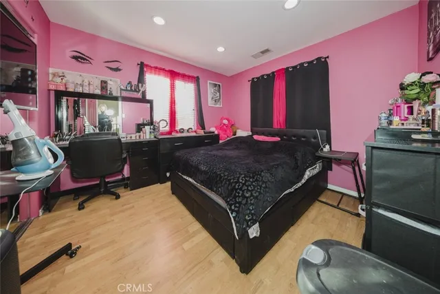 a room with musical instruments